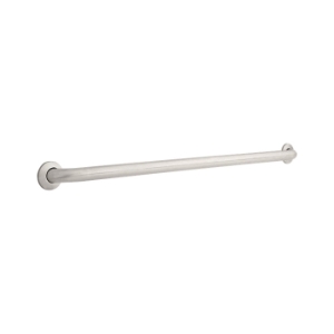 DELTA® 40142-SS Grab Bar, 42 in L x 1-1/2 in Dia, Stainless Steel, 304 Stainless Steel