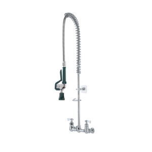 Krowne® 17-108WL ROYAL Pre Rinse Faucet, 2 gpm Flow Rate, 8 in Center, Polished Chrome