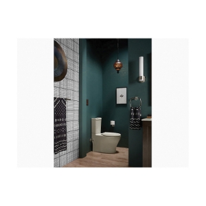 Kohler® 6355-95 2-Piece Toilet, Persuade® Curv Comfort Height®, Elongated Bowl, 16-1/2 in H Rim, 12 in Rough-In, 1.6 gpf Full Flush/1 gpf Reduced Flush, Ice Grey