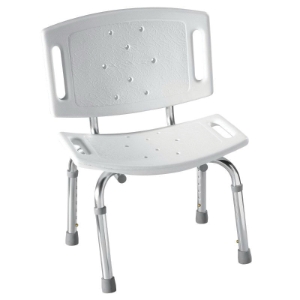 Moen® DN7030 Adjustable Tub/Shower Chair, Home Care®, 12 in H, Aluminum Legs