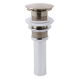 Brizo® RP72413BN Pushbutton Activated Pop-Up Drain Assembly, Brushed Nickel, Brass Drain