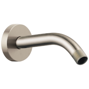 Brizo® RP74751BN Shower Arm and Flange, 7 in L, 1/2 in NPT, Brushed Nickel