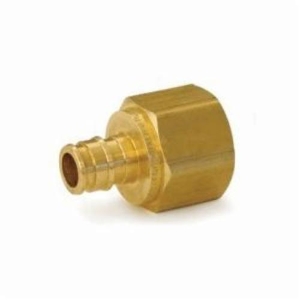 Uponor LF4571010 Female Adapter, 1 in, PEX x FNPT, Brass