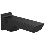 DELTA® RP90158BL Pivotal™ Pull-Up Diverter Tub Spout, Metal, Matte Black