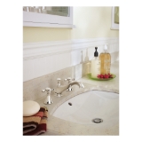 DELTA® H295PN Cassidy® Cross Handle, Polished Nickel