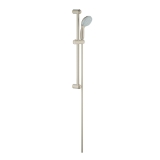 GROHE 26077EN0 New Tempesta® 100 Shower Rail Set, 3-15/16 in Dia, 2 gpm Flow Rate, 69 in L Hose, G-1/2 Connection, Brushed Nickel