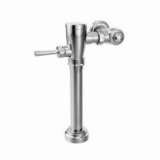 Moen® 8310M16 Manual Urinal Flush Valve, M-DURA™, 1.6 gpf, 1 in IPS Inlet, 1-1/2 in Spud, 15 to 120 psi, Chrome