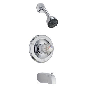 DELTA® T13422 Monitor® 13 Tub and Shower Trim, 1.75 gpm Shower, Chrome