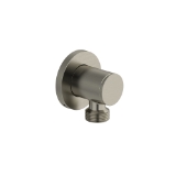 RIOBEL 710BN Cross Collection Handshower Outlet Return Elbow Exposed, Brushed Nickel