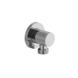 RIOBEL 710C Cross Collection Handshower Outlet Return Elbow Exposed, Chrome