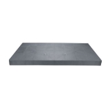 Diversitech® - Lite® EL2448-3 24 in L x 48 in W x 3 in H Plastic Equipment Pad, Grey