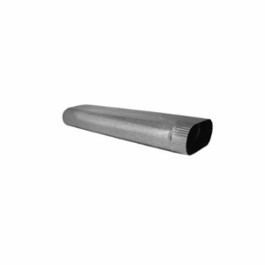 Oval Pipe, 100 in Joint L x 8 in W, Steel, Hot Dipped Galvanized redirect to product page