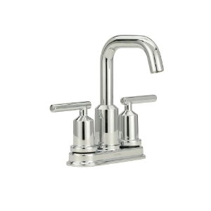 Moen® 6150 Gibson™ Centerset Bathroom Faucet, Chrome, 2 Handles, Pop-Up Drain, 1.2 gpm Flow Rate