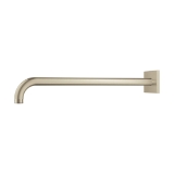 GROHE 26632EN0 26632_0 Rainshower™ Shower Arm with Square Flange, 14-3/4 in L, 1/2 in MNPT, Brushed Nickel