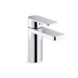 Kohler® 23472-4-CP K-Parallel® Bathroom Sink Faucet, 1.2 gpm Flow Rate, 3-15/16 in H Spout, 1 Handle, Pop-Up Drain, 1 Faucet Hole, Polished Chrome, Traditional