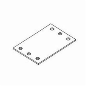 GFM 5" x 18" Stud Protector, 16 Gauge, 5-Hole Steel