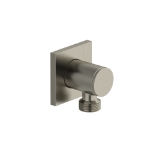 RIOBEL 720BN Cross Collection Handshower Outlet Return Elbow Exposed, Brushed Nickel