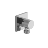 RIOBEL 720C Cross Collection Handshower Outlet Return Elbow Exposed, Cotton, Chrome