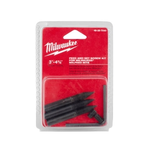 Milwaukee® 48-25-7000 6-Piece Large Standard Feed and Set Screw Kit, Model Number Compatibility: 3053