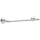 DELTA® 70018 Windemere® Towel Bar, 18 in L Bar, 3-1/2 in OAD x 2-5/32 in OAH, Chrome