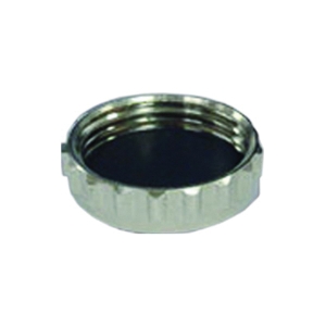 Manifold Outlet Cap With EPDM Gasket, Nickel Plated, SVC, 200 psi, Brass