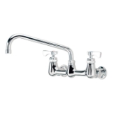 Krowne® 14-810L ROYAL Wall Mount Faucet, 2 gpm Flow Rate, 8 in Center, Standard Spout