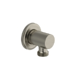 RIOBEL 734BN Cross Collection Handshower Outlet Return Elbow Exposed, Brushed Nickel