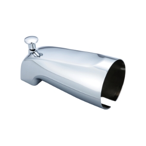 OLYMPIA OP-640015 Diverter Tub Spout, 1/2 in IPS, Polished Chrome