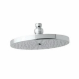 Rohl® 1075/8APC Shower Head, Rodello, 2 gpm Flow Rate, 1 Spray, 8 in Dia x 3-3/16 in H Head, Polished Chrome