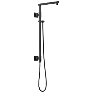 DELTA® 58420-BL Angular Shower Column, Matte Black