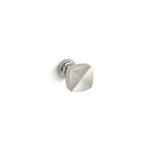 Kohler® 16262-SN Margaux® Knob Cabinet Hardware, Vibrant® Polished Nickel