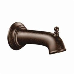 Moen® 3857ORB Diverter Tub Spout, Brantford™, 7-1/4 in L, Oil Rubbed Bronze