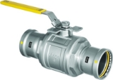 MegaPress®G 86850 Model 6675 XL Ball Valve, 4 in Nominal, Press End Style, Full Port, PTFE Softgoods