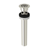 Perrin & Rowe® 7444PN Drain Slotted Touch Non-Slotted Grid, Polished Nickel