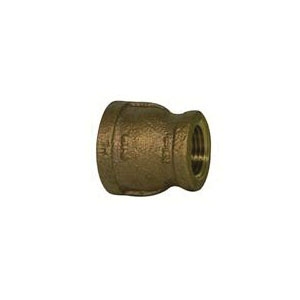 A.Y. McDonald 5422-165 72230 1 1/2X1 1/4 Reducing Coupling, 1-1/2 x 1 in Nominal, FNPT End Style, 125 lb, Brass