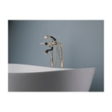 Brizo® RP73766PN Tub Filler Riser, Solid Brass, Polished Nickel