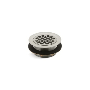 Kohler® 9132-BN Round Shower Drain, Gasket Included, Vibrant Brushed Nickel