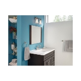 Moen® YB2862BN 2-Globe Bath Light, Eva®, 120 VAC, Brushed Nickel