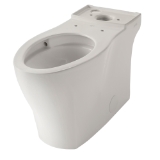 Gerber® G0021197 Lemora™ Toilet Bowl, White, Elongated Shape, 12 in Rough-In, 17-1/8 in H Rim, 2 in Trapway