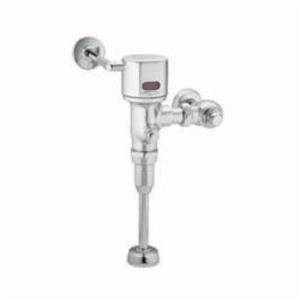 Moen® 8316AC M-POWER™ Electronic Urinal Flush Valve, AC Powered Transformer, 0.125 gpf Flush Rate, 3/4 in IPS Inlet, 3/4 in Spud, 15 to 120 psi Pressure, Chrome
