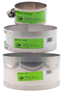 Fernco® SRC-15 Shear Ring, 304 Stainless Steel, 15 in L x 2 in W