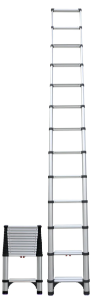 Telesteps® 12 1/2 Foot Pro Wide Step Telescoping Extension Ladder
