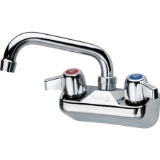 Krowne® 10-406L Silver Series 4" Center Wall Mount Faucet with 6" Spout