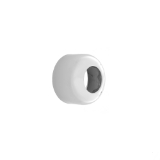 Jaclo® 766-MBK Contemporary/Modern High Pattern Round Box Escutcheon, Matte Black