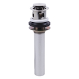 DELTA® 33W576 Traditional Push Pop-Up Assembly, Chrome