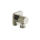 RIOBEL 772PN Cross Collection Handshower Outlet Mount Riser Pair, Polished Nickel