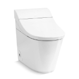 Kohler® 29777-PA-0 1-Piece Toilet, Innate®, Elongated Bowl, 16 in H Rim, 12 in Rough-In, 1.28 gpf, White