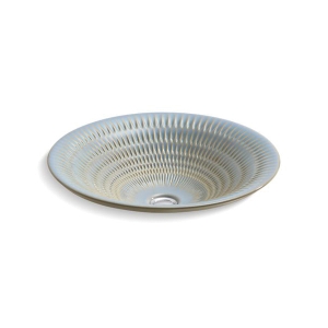 Kohler® 17890-RL-RB3 Derring® Vessel Bathroom Sink, Round Shape, 17-11/16 in W x 17-11/16 in D x 6 in H, Drop-In Mount, Vitreous China, Bluestone Rutile