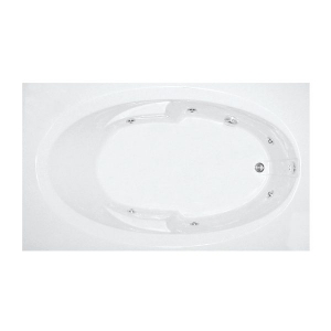 Mansfield® 72X42 Drop In Whirlpool W/Heater White