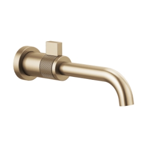 Brizo® T65735LF-GL-ECO Lavatory Faucet Trim, Litze®, 1.2 gpm, Luxe Gold, 1 Handle, Traditional, Commercial